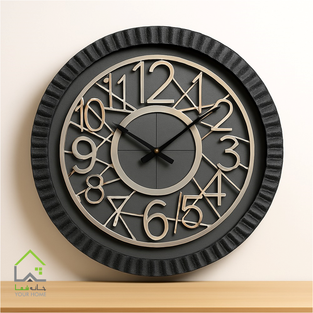 ساعت دیواری مدرن لومینوس کد J-0079